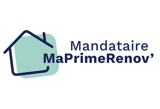 Logo Mandataire MaPrimeRénov’ – accompagnement Sophiacal en Isère