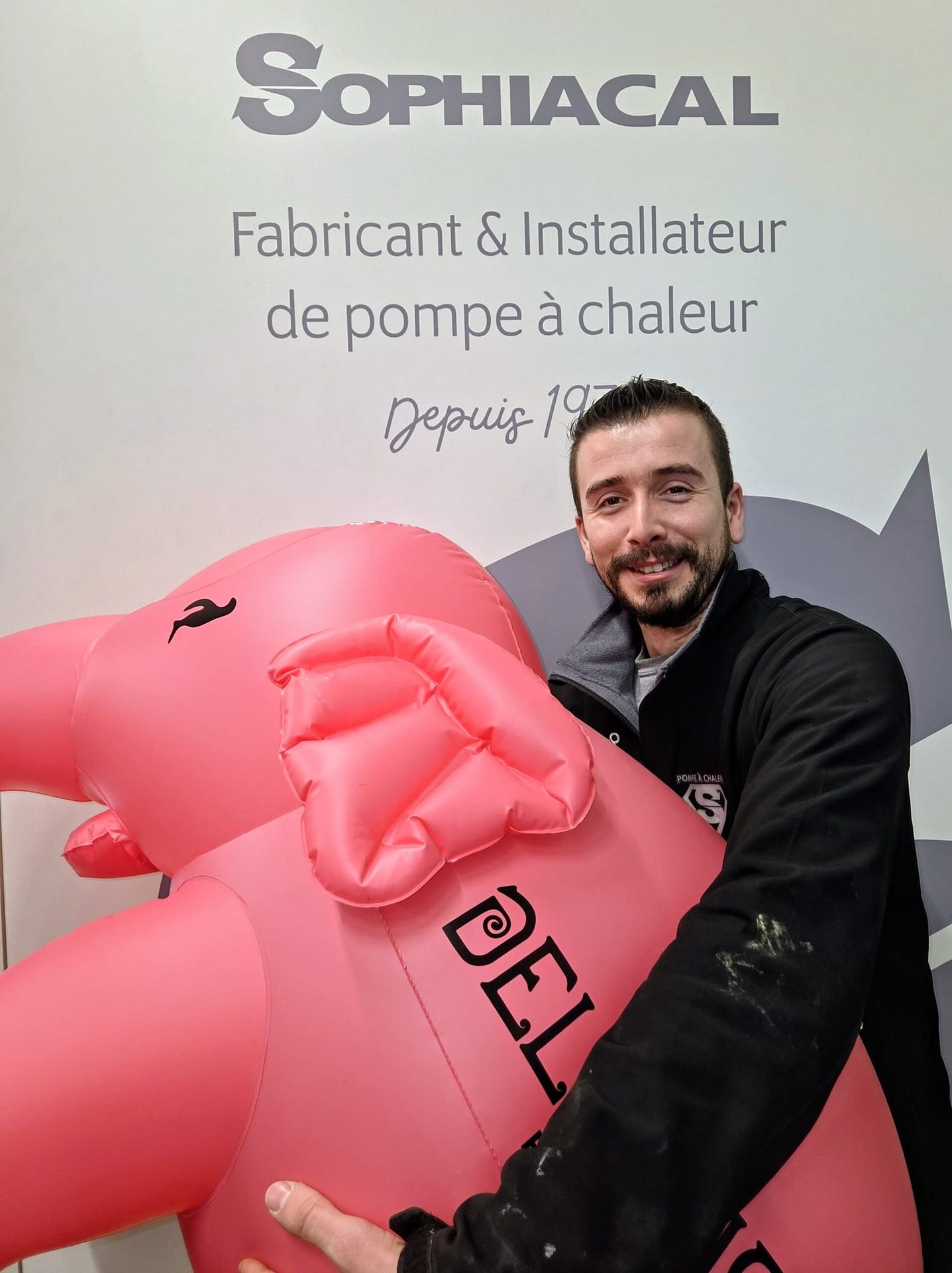 Image Antoine l'éleveur d'éléphants roses